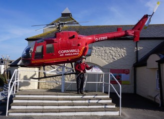 Any donations please give to Cornwall Air Ambulance