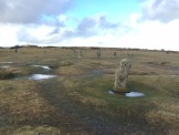 standing stones on the moor